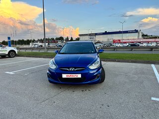 2011 Hyundai Solaris I, синий, 640000 рублей, вид 2