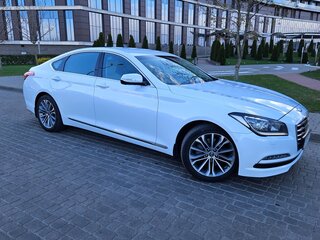2015 Hyundai Genesis II, белый, 1595695 рублей, вид 2