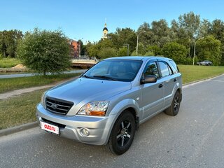 2008 Kia Sorento I Рестайлинг, серебристый, 770000 рублей, вид 1