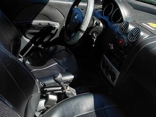 2007 Chevrolet Aveo I, чёрный, 300000 рублей, вид 5