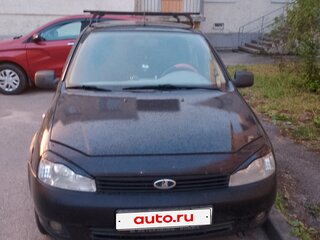 2011 Lada (ВАЗ) Kalina I, чёрный, 180000 рублей, вид 1