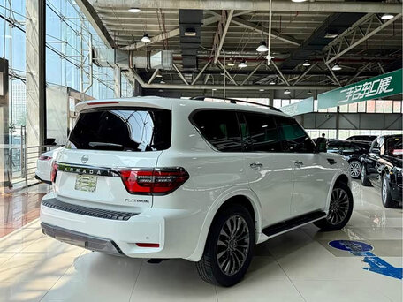 2023 Nissan Patrol VI (Y62) Рестайлинг 2, белый, 19875452 рублей, вид 3