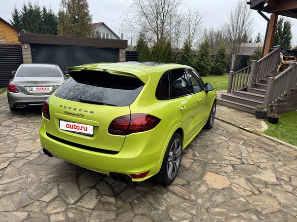 2014 Porsche Cayenne GTS II (958), зелёный - вид 5