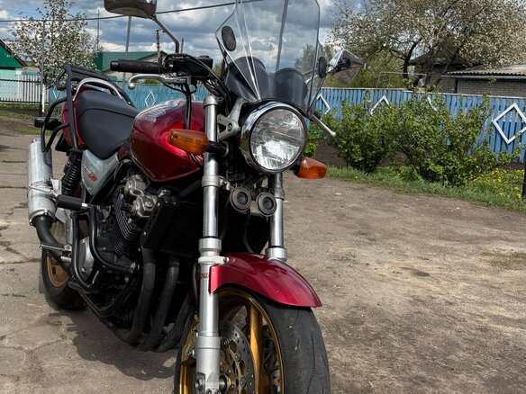 2000 Honda CB 400 Super Four, красный, 320000 рублей - вид 1