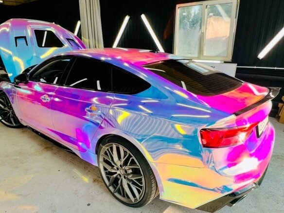 2017 Audi A5 II (F5), синий, 3100000 рублей - вид 12