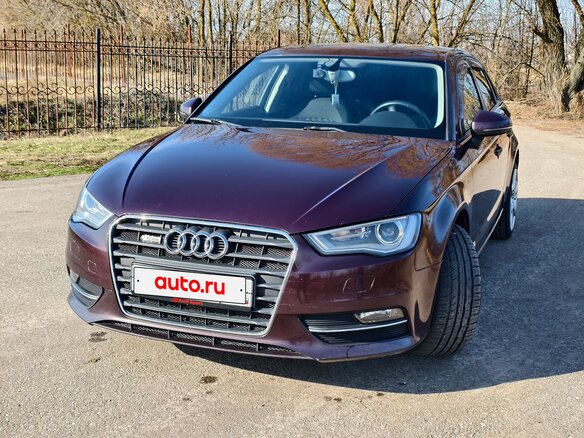 2015 Audi A3 III (8V), пурпурный, 1100000 рублей - вид 15