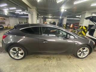 2012 Opel Astra GTC J Рестайлинг, серый, 830000 рублей, вид 4