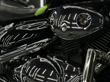 2001 Suzuki Intruder VL 400 Classic, чёрный, 395000 рублей, вид 4