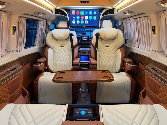 2020 Mercedes-Benz V-Класс Long 260 длинный III (W447) Рестайлинг, чёрный, 7690000 рублей - вид 18