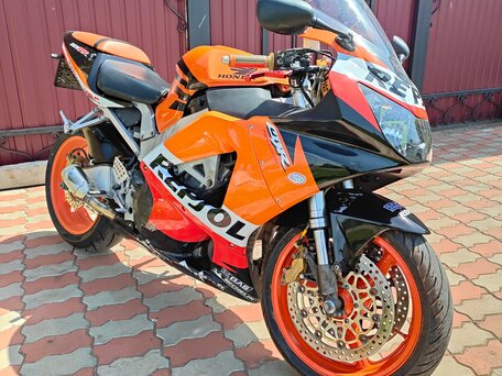 2001 Honda CBR 929RR Fireblade, оранжевый, 370000 рублей, вид 1