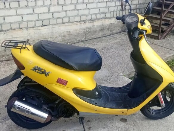 2004 Honda Dio, жёлтый, 50000 рублей - вид 2