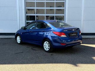 2013 Hyundai Solaris I, синий, 920000 рублей, вид 3