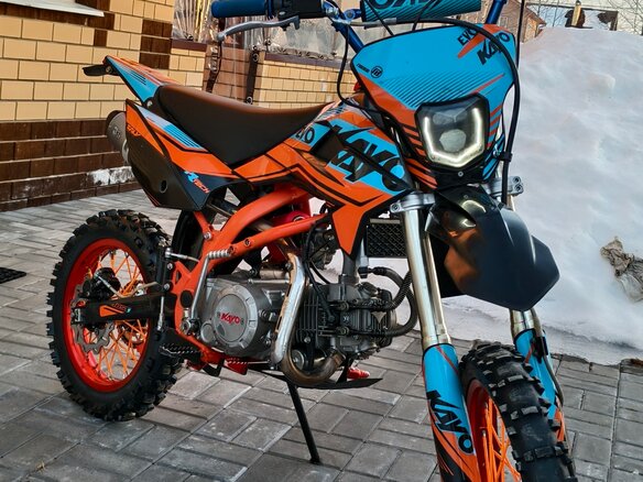 2024 Kayo Evolution YX140EM, красный, 75000 рублей - вид 4