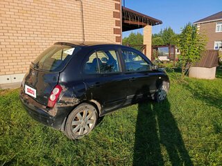 2008 Nissan Micra III (K12), чёрный, 360000 рублей, вид 2