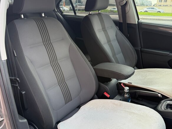 2016 Volkswagen Jetta VI Рестайлинг, бежевый, 1275000 рублей - вид 5