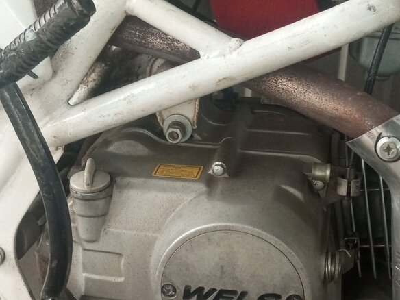 2020 Wels CRF 125, белый, 50000 рублей - вид 8