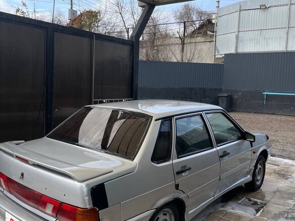 2002 Lada (ВАЗ) 2115, серебристый, 115000 рублей - вид 5