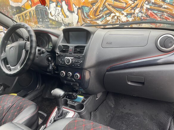 2013 Lada (ВАЗ) Kalina II, серебристый, 390000 рублей - вид 15