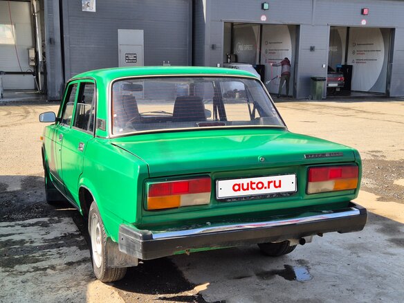 2005 Lada (ВАЗ) 2107, зелёный, 120000 рублей - вид 4