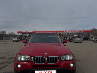 2008 BMW X3 30i I (E83) Рестайлинг, красный, 950000 рублей, вид 2