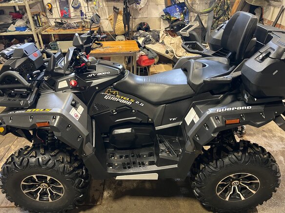 2023 Stels ATV-800 Guepard Touring, серый, 990000 рублей - вид 15