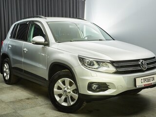 2013 Volkswagen Tiguan I Рестайлинг, серебристый, 1149000 рублей, вид 3