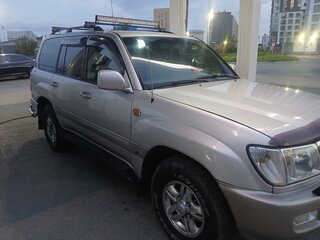 2001 Toyota Land Cruiser 100 Series, серебристый, 900000 рублей, вид 3