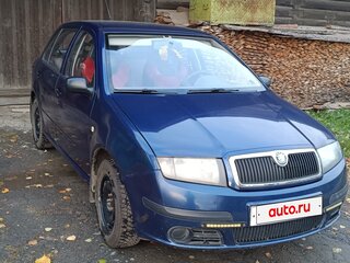 2006 Skoda Fabia I Рестайлинг, синий, 330000 рублей, вид 2