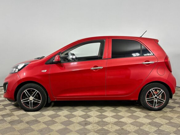 2013 Kia Picanto II, красный - вид 2