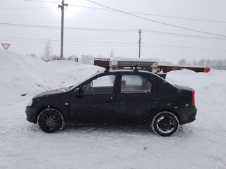 2011 Renault Logan I Рестайлинг, чёрный, 259000 рублей, вид 4