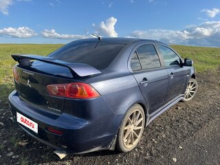 2007 Mitsubishi Lancer X, синий, 600000 рублей, вид 3