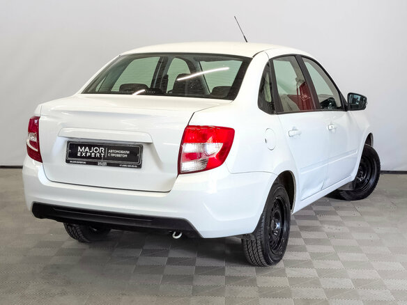 2024 Lada (ВАЗ) Granta I Рестайлинг, белый, 660000 рублей - вид 5