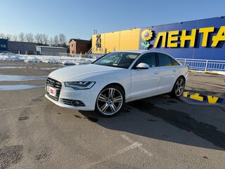 2012 Audi A6 IV (C7), белый, 930000 рублей, вид 2
