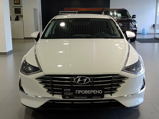 2020 Hyundai Sonata VIII (DN8), белый, 1897000 рублей, вид 2