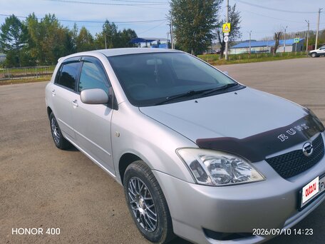 2003 Toyota Corolla Runx IX (E120, E130), серый, 530000 рублей, вид 2
