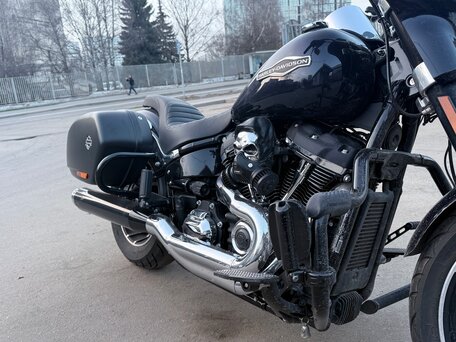 2019 Harley-Davidson Sport Glide, синий, 1750000 рублей, вид 4