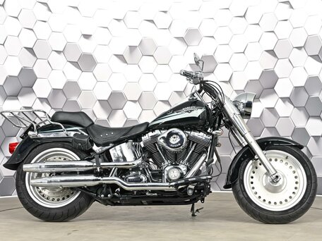 2008 Harley-Davidson Fat Boy, чёрный, 949000 рублей, вид 3