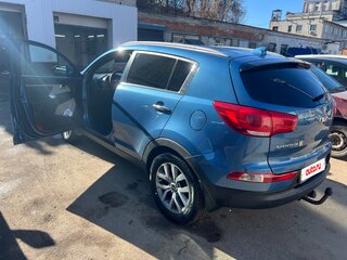 2014 Kia Sportage III Рестайлинг, синий, 1250000 рублей, вид 4