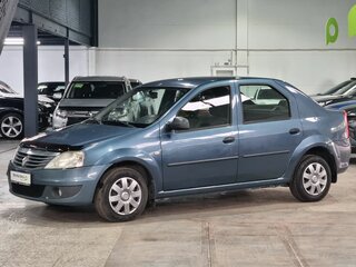 2010 Renault Logan I Рестайлинг, синий, 470000 рублей, вид 1