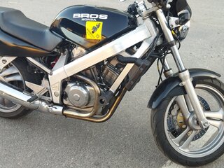 1989 Honda Bros, чёрный, 260000 рублей, вид 4