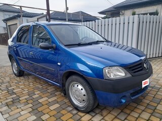 2008 Renault Logan I, синий, 365000 рублей, вид 5