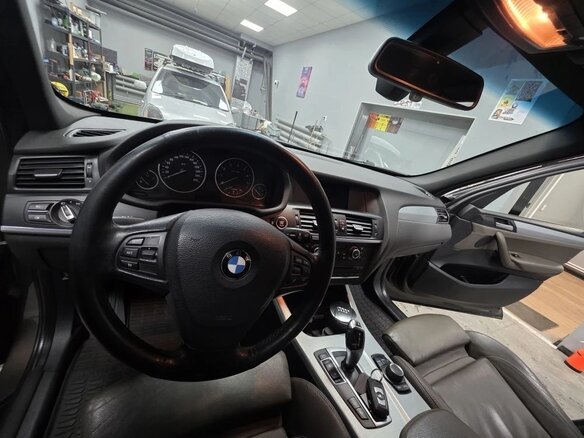 2013 BMW X3 28i xDrive II (F25), коричневый, 1800000 рублей - вид 8