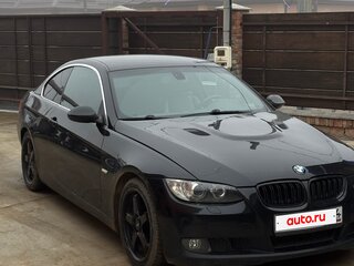 2007 BMW 3 серии 325i V (E90/E91/E92/E93), чёрный, 1400000 рублей, вид 2