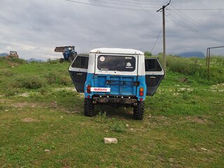 1995 УАЗ 31514, голубой, 450000 рублей, вид 2