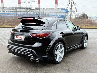 2012 Infiniti FX37 II (S51) Рестайлинг, красный, 3000000 рублей, вид 4
