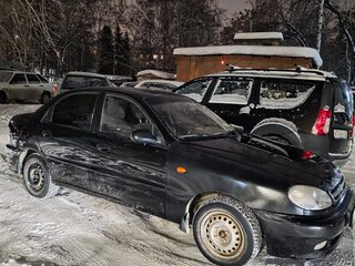 2008 Chevrolet Lanos I, чёрный, 180000 рублей, вид 4