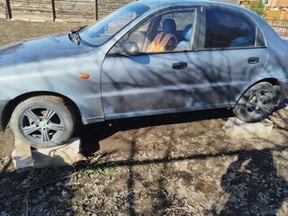 2007 Chevrolet Lanos I, серебристый, 80000 рублей, вид 3