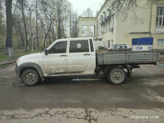 2021 УАЗ Профи (двухрядная кабина), белый, 700000 рублей, вид 4