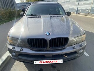 2004 BMW X5 3.0i I (E53) Рестайлинг, серый, 1100000 рублей, вид 2