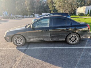 2001 Hyundai Elantra III (XD), чёрный, 230000 рублей, вид 3
